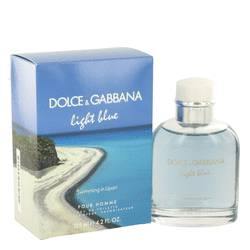 Light Blue Swimming In Lipari Eau De Toilette Spray By Dolce & Gabbana - Eau De Toilette Spray