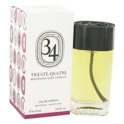 34 Boulevard Saint Germain Eau De Toilette Spray (Unisex) By Diptyque - Eau De Toilette Spray (Unisex)