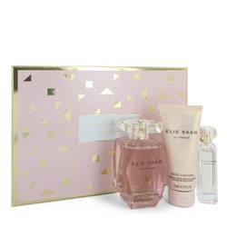 Le Parfum Elie Saab Rose Couture Gift Set By Elie Saab - Gift Set - 3 oz Eau De Toilette Spray + 0.33 Mini EDT Spray + 2.5 oz Body Lotion