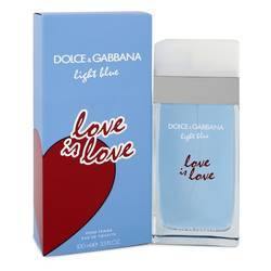 Light Blue Love Is Love Eau De Toilette Spray By Dolce & Gabbana - Eau De Toilette Spray