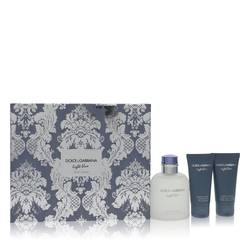 Light Blue Gift Set By Dolce & Gabbana - Gift Set - 4.2 oz Eau de Toilette Spray + 1.6 oz Shower Gel + 1.6 oz After Shave Balm