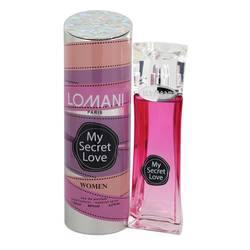 My Secret Love Eau De Parfum Spray By Lomani - Fragrance JA Fragrance JA Lomani Fragrance JA