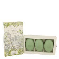 Lily Of The Valley (woods Of Windsor) Three 2.1 oz Luxury Soaps By Woods of Windsor - Three 2.1 oz Luxury Soaps