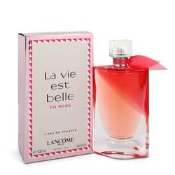 La Vie Est Belle En Rose L'eau De Toilette Spray By Lancome - Fragrance JA Fragrance JA Lancome Fragrance JA