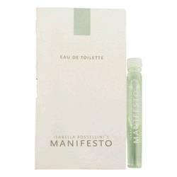 Manifesto Rosellini Vial (sample) By Isabella Rossellini - Fragrance JA Fragrance JA Isabella Rossellini Fragrance JA