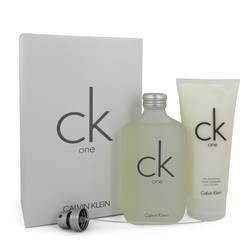 Ck One Gift Set By Calvin Klein - Gift Set - 6.7 oz Eau De Toilette Spray + 6.7 oz Body Moisturizer