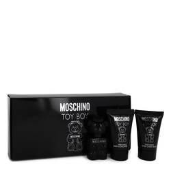 Moschino Toy Boy Gift Set By Moschino - Gift Set - .17 oz Mini EDP + .8 oz Shower Gel + .8 oz After Shave Balm