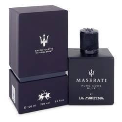 Maserati Pure Code Blue Eau De Toilette Spray By La Martina - Eau De Toilette Spray