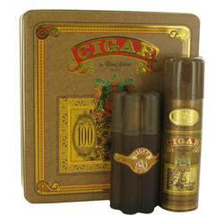 Cigar Gift Set By Remy Latour - Gift Set - 3.3 oz Eau De Toilette Spray + 6.6 oz Deodorant