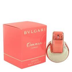 Omnia Coral Eau De Toilette Spray By Bvlgari - Eau De Toilette Spray