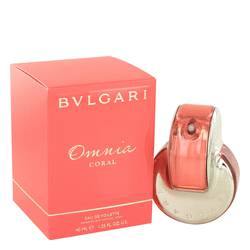 Omnia Coral Eau De Toilette Spray By Bvlgari - Eau De Toilette Spray