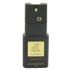 One Man Show Gold Eau De Toilette Spray (Tester) By Jacques Bogart - Eau De Toilette Spray (Tester)