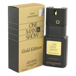 One Man Show Gold Eau De Toilette Spray By Jacques Bogart - Eau De Toilette Spray