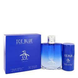 Original Penguin Ice Blue Gift Set By Original Penguin - Gift Set - 3.4 oz Eau De Toilette Spray + 2.75 oz Deodorant Stick