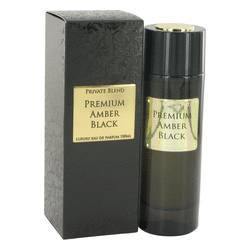 Private Blend Premium Amber Black Eau De Parfum Spray By Chkoudra Paris - Eau De Parfum Spray