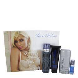Paris Hilton Gift Set By Paris Hilton - Gift Set - 3.4 oz Eau De Toilette Spray + 3 oz Body Wash + 2.75 oz Deodorant Stick + .25 Mini EDT Spray