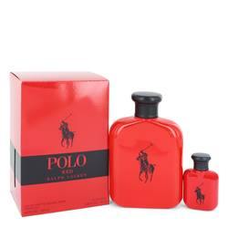 Polo Red Gift Set By Ralph Lauren - Gift Set - 4.2 oz Eau De Toilette Spray + 0.5 oz Mini EDT