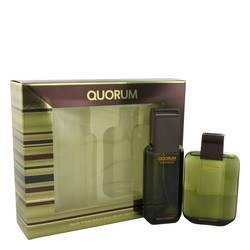 Quorum Gift Set By Antonio Puig - Gift Set - 3.3 oz Eau De Toilette Spray + 3.3 oz After Shave