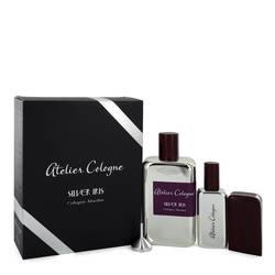 Silver Iris Pure Perfume By Atelier Cologne - Fragrance JA Fragrance JA 6.7 oz Pure Perfume Spray with Free 1 oz Pure Perfume Refillable Spray in Leather Case Atelier Cologne Fragrance JA