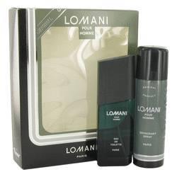 Lomani Gift Set By Lomani - Gift Set - 3.4 oz Eau De Toilette Spray + 6.7 oz Deodorant Spray