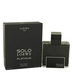 Solo Loewe Platinum Eau De Toilette Spray By Loewe - Eau De Toilette Spray