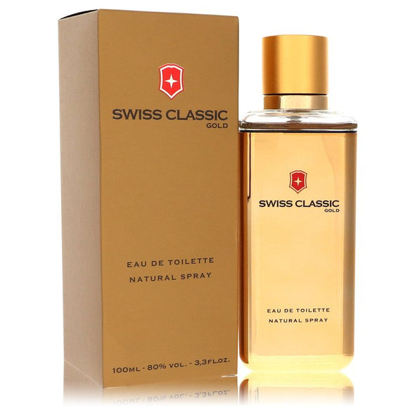 Swiss Classic Gold Eau De Toilette Spray By Victorinox