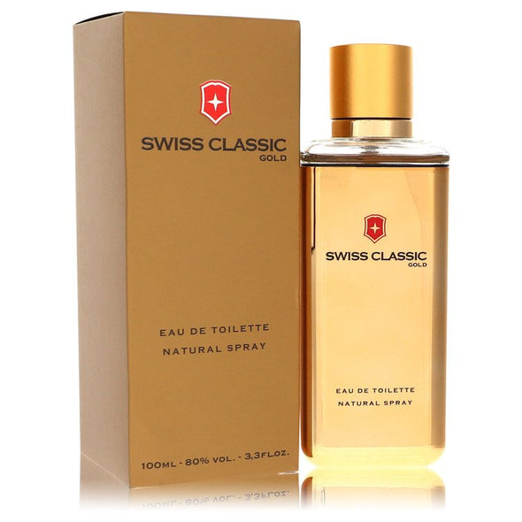 Swiss Classic Gold Eau De Toilette Spray By Victorinox