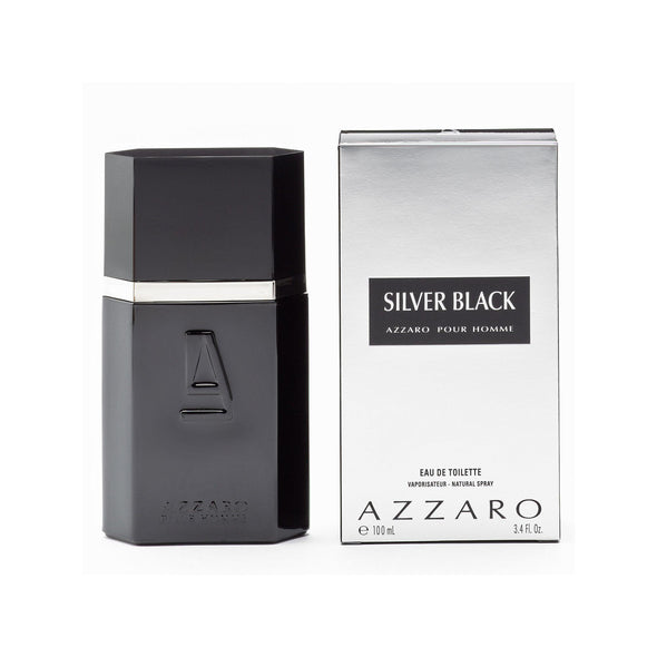 Silver Black Eau De Toilette Spray By Azzaro - 1.7 oz Eau De Toilette Spray Eau De Toilette Spray