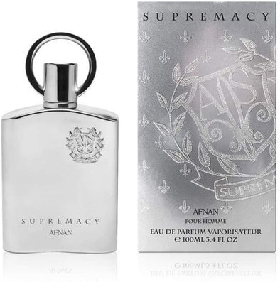 Supremacy Silver Cologne By Afnan - 3.4 oz Eau De Parfum Spray Eau De Parfum Spray