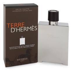Terre D'hermes Eau De Toilette Spray Refillable (Metal) By Hermes - Eau De Toilette Spray Refillable (Metal)