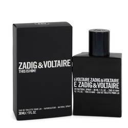 This Is Him Eau De Toilette Spray By Zadig & Voltaire - Eau De Toilette Spray