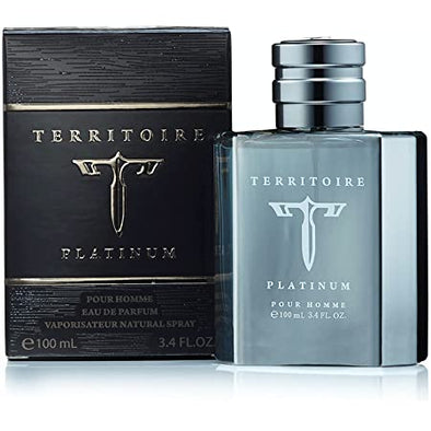 Territoire Platinum Cologne - 3.4 oz Eau De Parfum Spray Eau De Parfum Spray