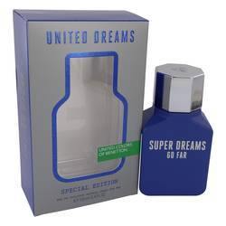 United Dreams Super Dreams Go Far Eau De Toilette Spray By Benetton - Eau De Toilette Spray