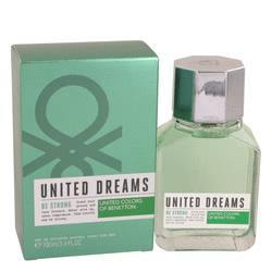 United Dreams Be Strong Eau De Toilette Spray By Benetton - Eau De Toilette Spray