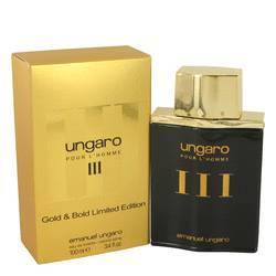 Ungaro Iii Eau De Toilette spray (Gold & Bold Limited Edition) By Ungaro - Eau De Toilette spray (Gold & Bold Limited Edition)