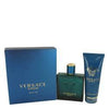Versace Eros Gift Set By Versace - Gift Set - 3.4 oz Eau De Toilette Spray + 0.3 oz Mini EDT Spray in Pouch