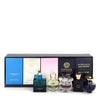 Versace Eros Gift Set By Versace - Gift Set - Miniature Collection Includes Versace Yellow Diamond, Bright Crystal, Crystal Noir, Eros and Pour Femme Dylan Blue all .17 oz sizes.