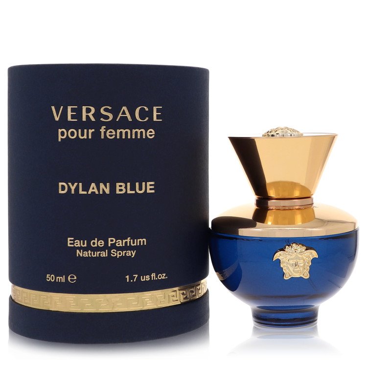 Versace Dylan Blue & Pour Homme Fluid for Men 0.17 oz each *( Pack of 2)*