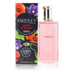 Yardley Poppy & Violet Eau De Toilette Spray By Yardley London - Eau De Toilette Spray